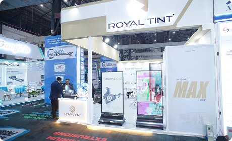 Royal Tint switchable glass installation project