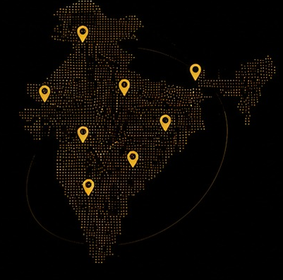Royal Tint pan-India service coverage map