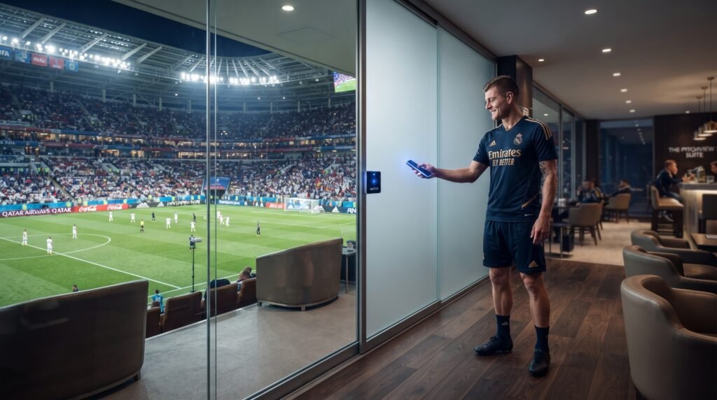 PDLC film and Switchable Glass changing Modern Stadium